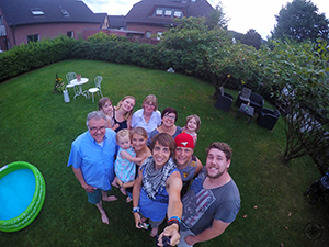 Foto von der Abschiedsfeier - Abschied von guten Freunden